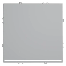 Изображение Проходной переключатель встраиваемый VOLTUM S70 одноклавишный с подсветкой 10А (серый)